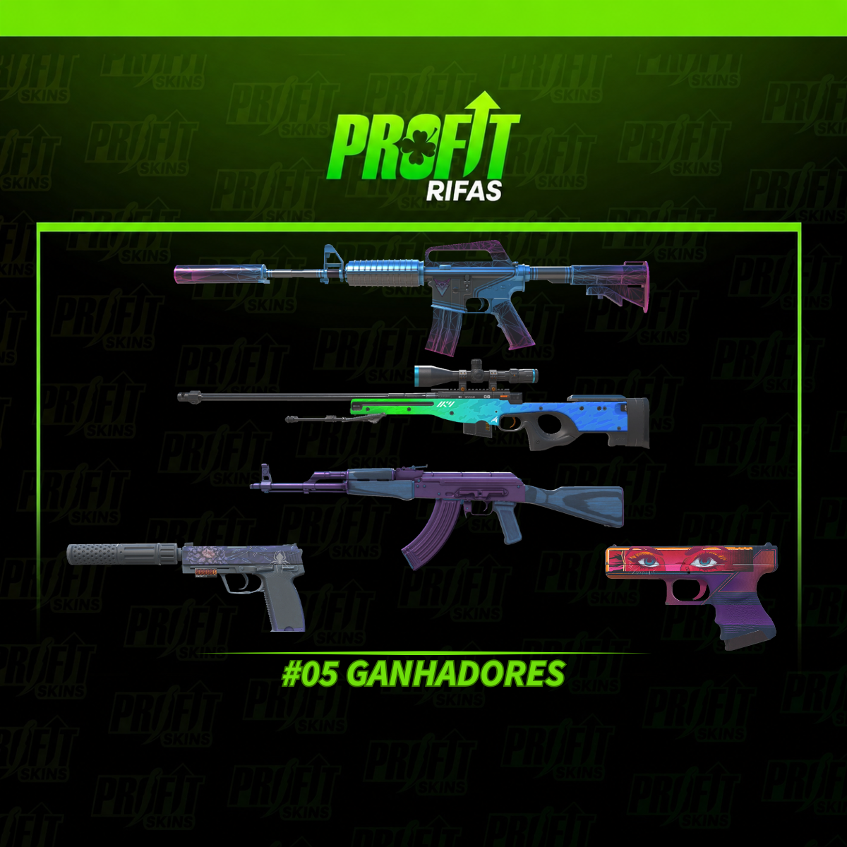 #05 GANHADORES 2.0 | 12.05